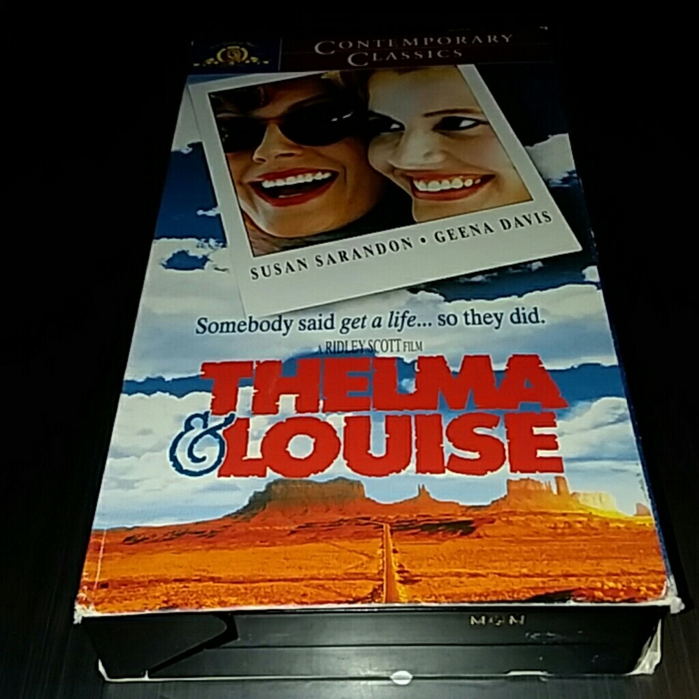 THELMA AND LOUISE MOVIE VHS TAPE